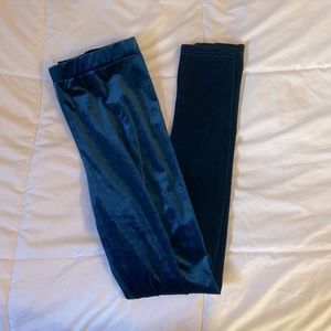 SHEIN velvet leggings